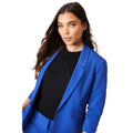 Bleu cobalt - Side - Dorothy Perkins - Blazer - Femme