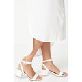 Blanc - Front - Dorothy Perkins - Sandales TOMMI BARELY THERE - Femme