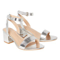 Argenté - Front - Dorothy Perkins - Sandales TOMMI BARELY THERE - Femme