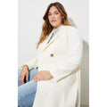 Blanc cassé - Pack Shot - Dorothy Perkins - Manteau - Femme