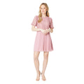 Rose blush - Side - Dorothy Perkins - Mini robe - Femme