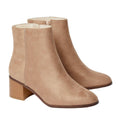 Taupe - Front - Dorothy Perkins - Bottines ANDREA - Femme