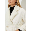 Blanc - Pack Shot - Dorothy Perkins - Manteau - Femme