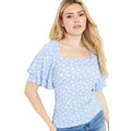 Bleu - Front - Dorothy Perkins - Haut - Femme