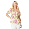 Jaune - Front - Dorothy Perkins - Blouse - Femme