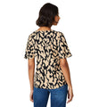 Noir - Beige - Back - Dorothy Perkins - Blouse - Femme