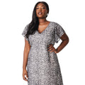 Monochrome - Side - Dorothy Perkins - Robe mi-longue - Femme