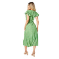 Vert - Back - Dorothy Perkins - Robe mi-longue - Femme