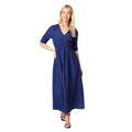 Bleu - Front - Dorothy Perkins - Robe mi-longue - Femme