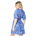 Bleu - Back - Dorothy Perkins - Mini robe - Femme