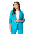 Turquoise vif - Front - Dorothy Perkins - Blazer - Femme