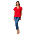 Rouge - Side - Dorothy Perkins - Blouse - Femme