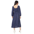 Bleu marine - Back - Dorothy Perkins - Robe mi-longue - Femme