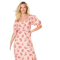 Rose - Side - Dorothy Perkins - Robe mi-longue - Femme