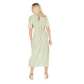 Vert de gris - Back - Dorothy Perkins - Robe mi-longue - Femme