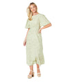 Vert de gris - Front - Dorothy Perkins - Robe mi-longue - Femme