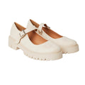 Beige - Front - Faith - Chaussures Mary Jane NAEVIA - Femme