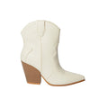 Beige - Back - Faith - Bottes de cowboy MONTIE - Femme