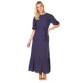 Bleu marine - Front - Dorothy Perkins - Robe mi-longue - Femme