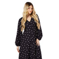 Noir - Lifestyle - Dorothy Perkins - Robe mi-longue - Femme