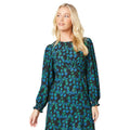 Noir - Bleu - Vert - Side - Dorothy Perkins - Robe mi-longue - Femme