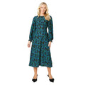 Noir - Bleu - Vert - Front - Dorothy Perkins - Robe mi-longue - Femme