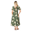 Vert kaki - Back - Dorothy Perkins - Robe mi-longue - Femme