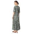 Vert kaki - Back - Dorothy Perkins - Robe mi-longue - Femme