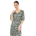 Vert kaki - Side - Dorothy Perkins - Robe mi-longue - Femme