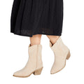 Beige - Side - Dorothy Perkins - Bottes de cowboy KARMI - Femme