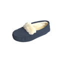 Bleu marine - Front - Eastern Counties Leather - Mocassins ZOE - Femme