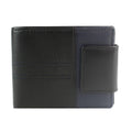 Noir - Bleu marine - Front - Eastern Counties Leather - Portefeuille SCOTT