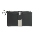 Noir - Gris - Front - Eastern Counties Leather - Porte-monnaie OTTILIE - Femme