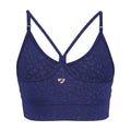 Bleu marine - Vert - Back - Aubrion - Brassière de sport INVIGORATE - Femme