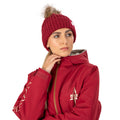 Rouge - Back - Aubrion - Bonnet d'hiver TEAM