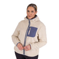 Beige pâle - Side - Aubrion - Veste polaire CLEMENT - Femme