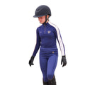 Bleu marine - Back - Aubrion - Haut thermique TEAM - Enfant