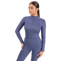 Bleu - Back - Aubrion - Haut thermique REVIVE - Fille