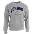 Gris sport - Front - Sweat London England - Adulte mixte