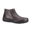 Marron - Front - Fleet & Foster - Bottines TARGHEE - Homme