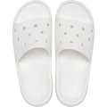 Blanc - Side - Crocs - Claquettes CLASSIC - Adulte