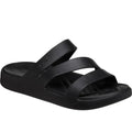 Noir - Front - Crocs - Mules GETAWAY STRAPPY - Femme