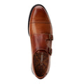 Marron clair - Pack Shot - Base London - Chaussures DIABLO MONK - Homme