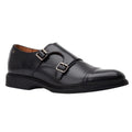 Noir - Front - Base London - Chaussures DIABLO MONK - Homme