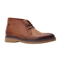 Marron clair - Front - Base London - Bottines Chukka BRODY - Homme