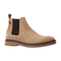 Beige sable - Front - Base London - Bottines Chelsea HOOPER - Homme