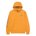 Jaune - Front - Caterpillar - Sweat à capuche TRADEMARK BANNER - Homme