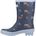 Bleu marine - Side - Cotswold - Bottes de pluie WOODLAND - Enfant