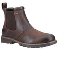 Marron - Front - Cotswold - Bottines Chelsea LEAFIELD - Homme