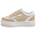 Brun-beige - Close up - Rocket Dog - Baskets WINK - Femme